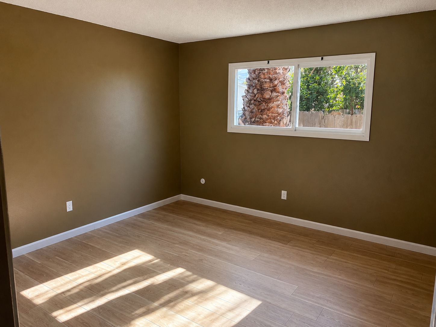 Bedroom with natural light